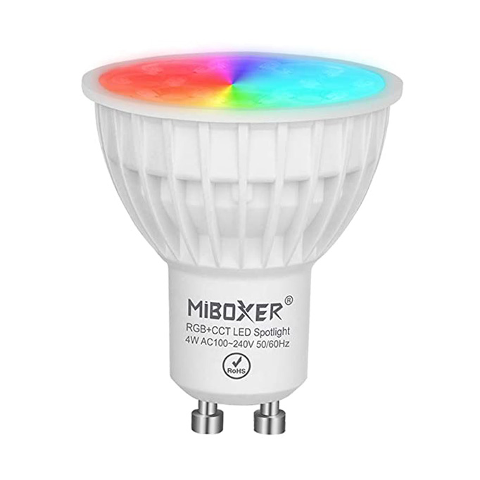 FUT103 4W GU10 RGB+CCT LED Spotlight FUT103 4W GU10 RGB+CCT LED Spotlight